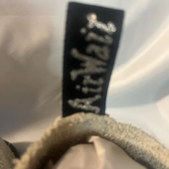 Dr. MARTENS 1460 PASCAL SNAKE METALLIC SUEDE BOOTS 5 w/3 g - Picture 11 of 16